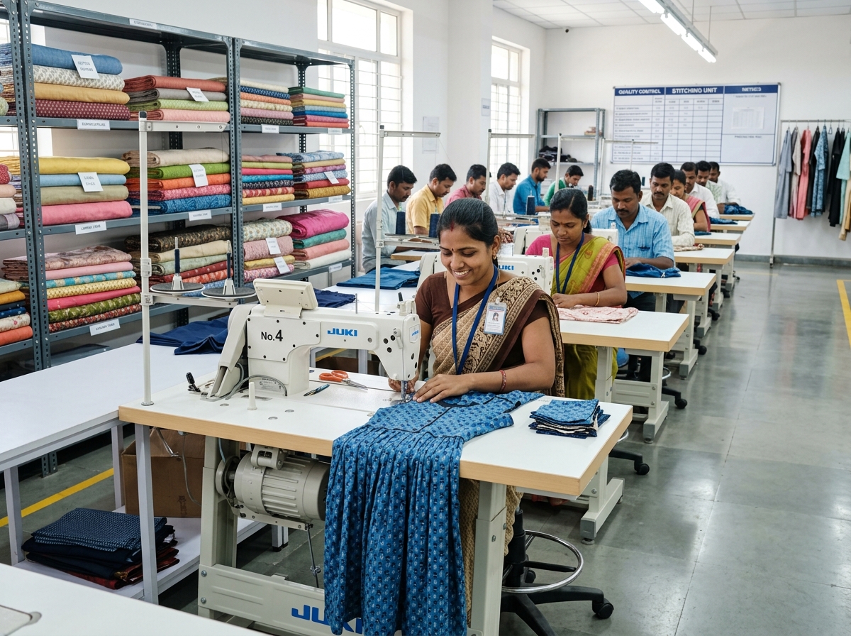 Kalpana Garments Manufacturing Setup